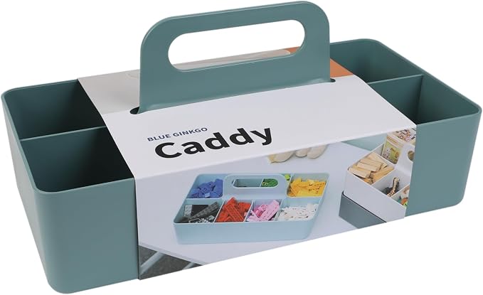BLUE GINKGO Stackable Organizer Caddy – Korean-Made Portable Tote by BLUEGINKGO