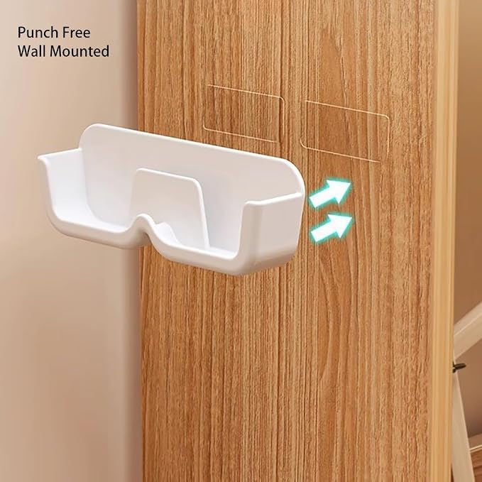 4pcs Eyeglasses Holder Stand, Sunglasses Storage Organizer, Wall Mounted - Image 5
