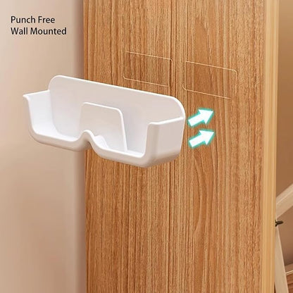 4pcs Eyeglasses Holder Stand, Sunglasses Storage Organizer, Wall Mounted - Image 5