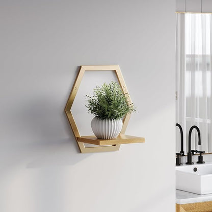 3 Pack Solid Wood & Heavy Duty Metal Wall Plant Stands, 25 LB Load Boho Arch - Image 8