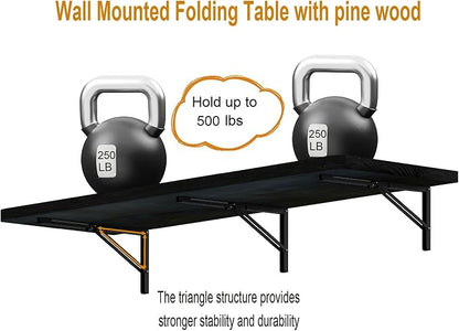 IAE Wall Mounted Folding Table - Image 5