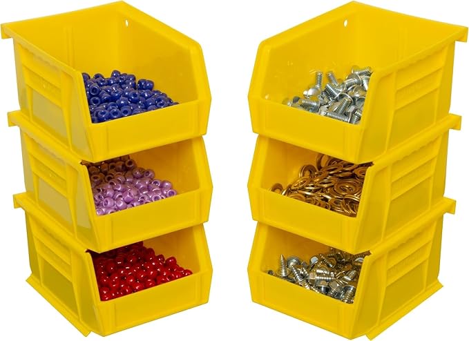 Akro-Mils 30210 AkroBins Plastic Storage Bins, Space-Saving Stackable Bins - Image 7