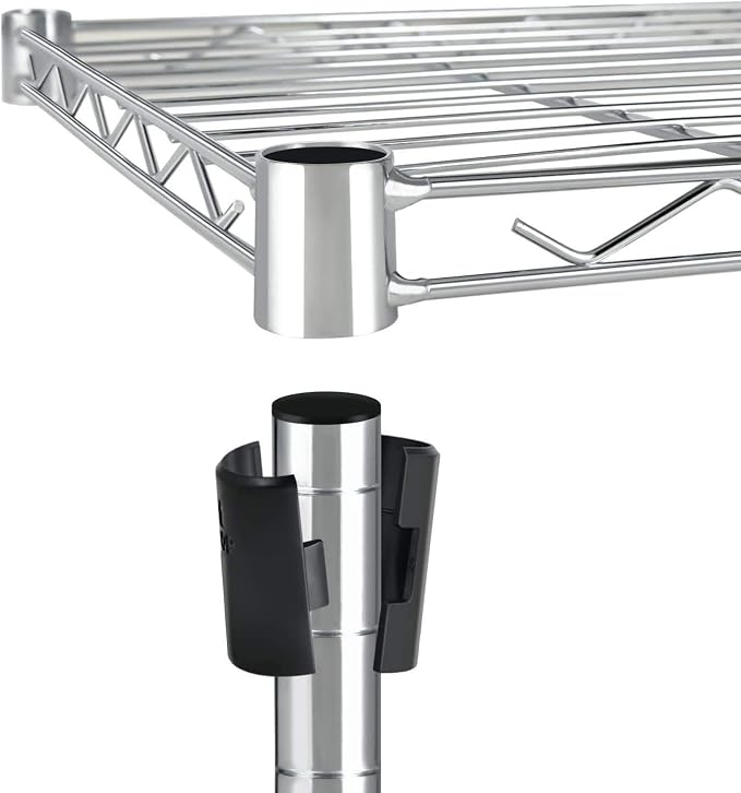 HealSmart Heavy Duty 5-Shelf Storage Shelves, 1750Lb Loading Capacity, 35.43" W - Image 5