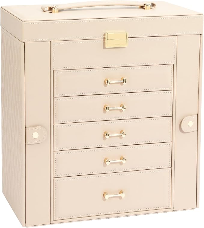 Large Jewelry Holder Organizer, 6 Layer Jewelry Box - Image 7