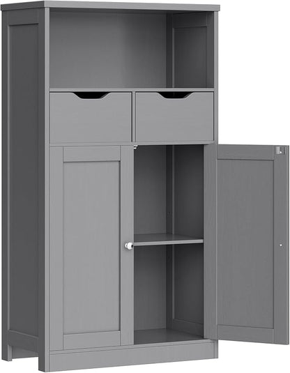 Vongrasig Bathroom Storage Cabinet, 42.5" H Freestanding Floor Cabinet | Wooden by Vongrasig
