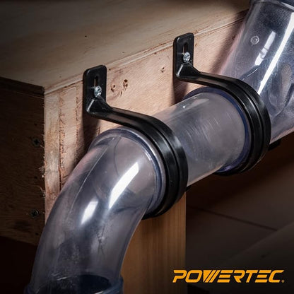 POWERTEC 70319 Hangers for 2-1/2" Dust Collection Hose, Pipes and Dust - Image 6