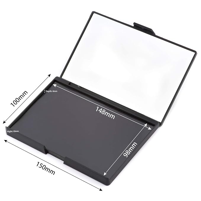 Allwon Empty Magnetic Plastic Eyeshadow Makeup Palette - Image 2