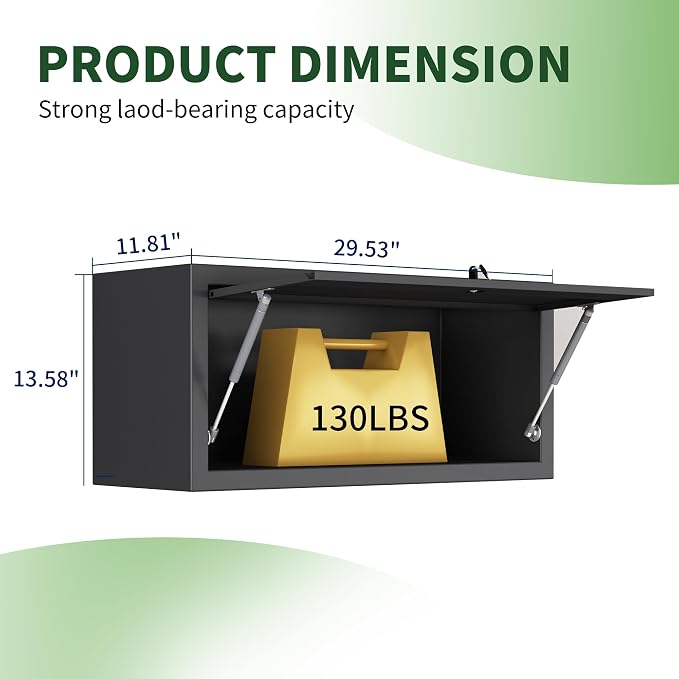 Metal Tool Cabinet, Garage Storage Cabinet System, Wall Cabinet & Locking - Image 3