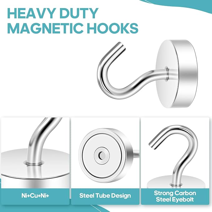 Neosmuk Magnetic Hooks Steel Tube Design - Image 4