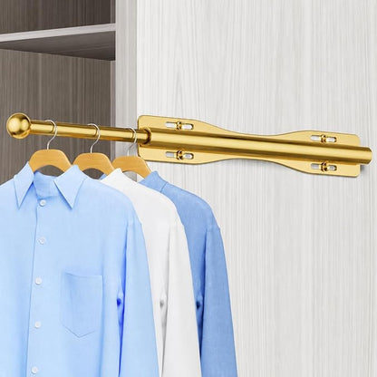 12" Valet Rod For Closet Pull Out Slide Out Adjustable Heavy Duty Valet Rod For by WELCOMETOHBPHBP