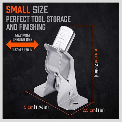 HORUSDY 10 Pack Spring Grip Mop and Broom Holder - Image 7