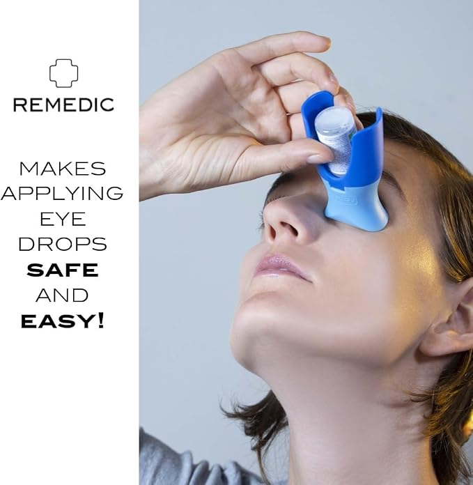 Remedic Eye Drop Guide with Silicone Adapter – Reusable Tool - Image 9