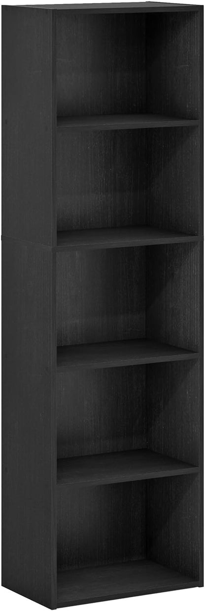 Furinno LUDER Book Shelf, 5-Cube Bookshelf, Bookcase - Image 5