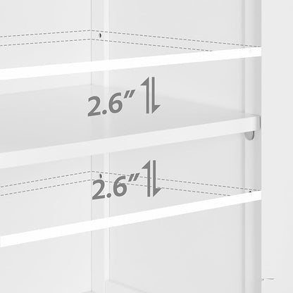 Yaheetech Small Bathroom Storage Cabinet - Image 9