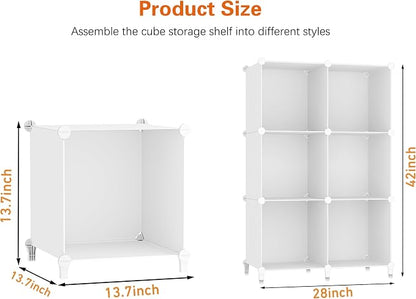 HOMIDEC XLarge Cube Storage Organizer, 13.7 Inch Closet Organizer Storage - Image 2