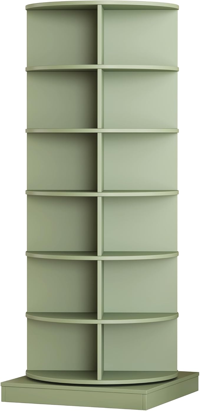 Rotating Shoe Rack Tower, 6-Tier Spinning Shoe Rack, Free Standing 360° - Image 3