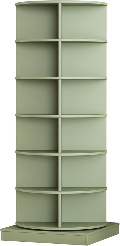 6 Tier / 7 Tier Rotating Shoe Rack Tower, Modern Free Standing 360° Revolving - Image 3