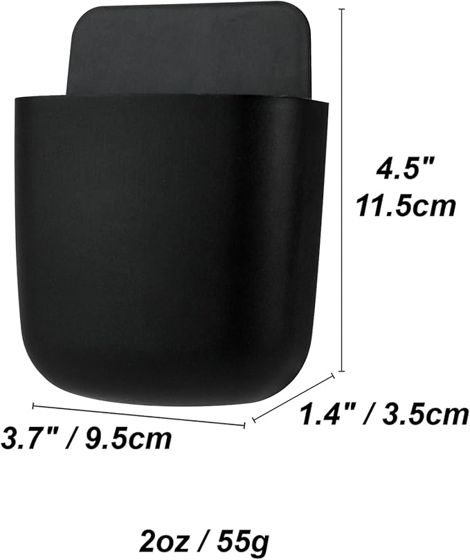 3 Pcs Remote Control Holder, Wall Mount Pen Holder Hole-Free Self Adhesive - Image 5