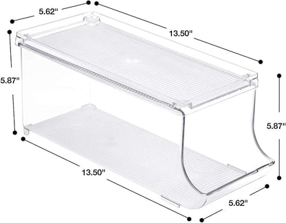 Sorbus Soda Can Organizer for Refrigerator - Image 4