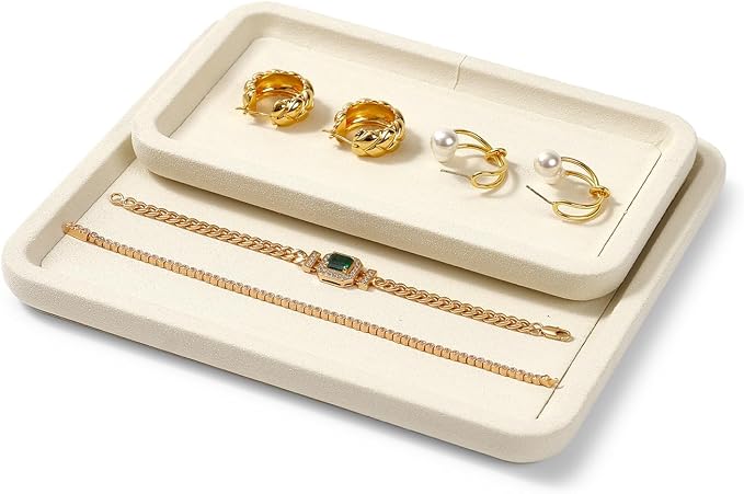 Microfiber Jewelry Display Flat Tray - Image 4