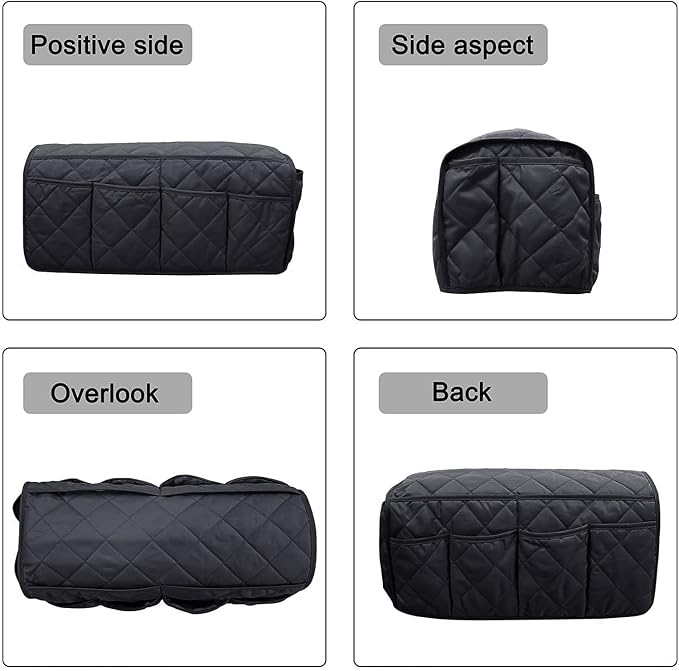 Armchair Caddy, Non Slip Sofa Armrest Organizer, Couch Armrest Remote Control - Image 3