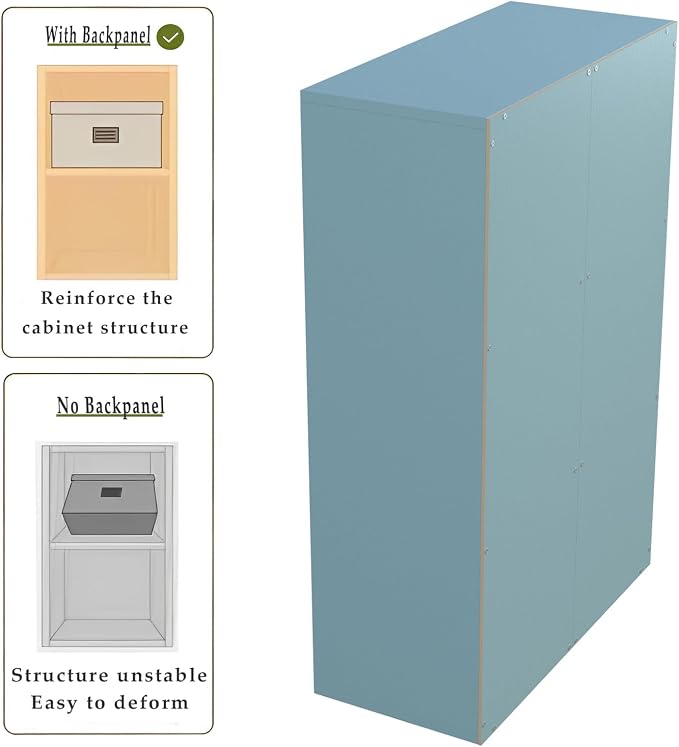 6-Cube Storage Shelf Bookcase - Image 5