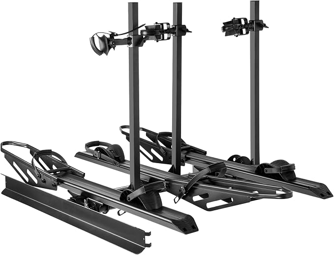 Young 250LBS. Capacity Foldable Aluminum 3-Ebike Rack by YoungElectric