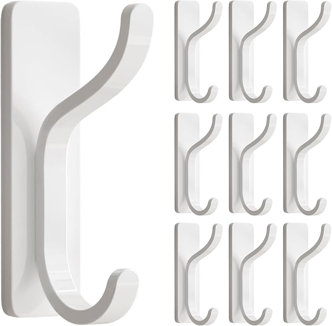 pickpiff 10-Pack Self Adhesive Wall Hooks - Image 9
