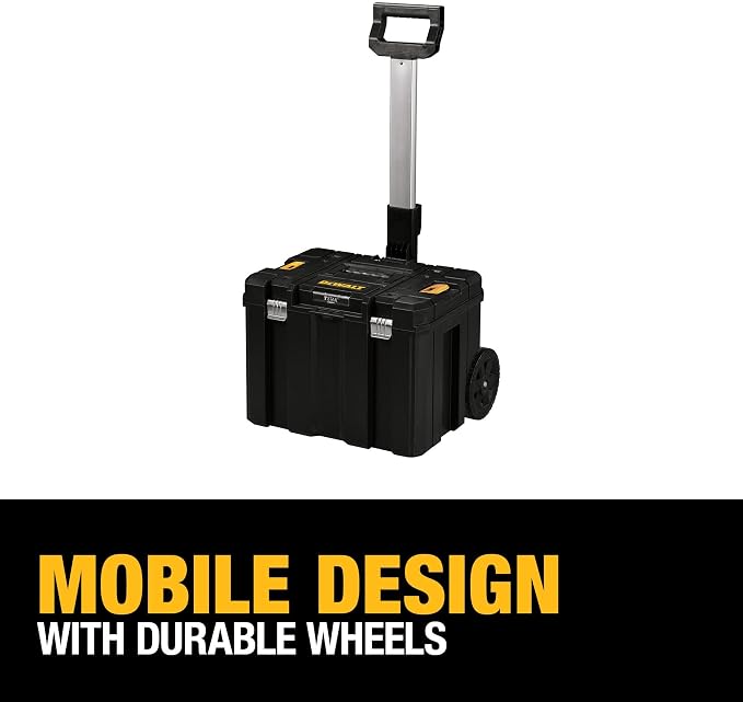 DEWALT Tool Box with Wheels Modular, Large Rolling Tool Box With Telescopic - Image 6