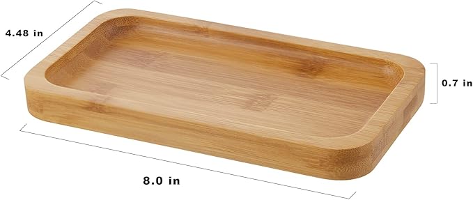 Qtip Holder With Vanity Tray, Glass Apothecary Jars With Lids - Image 7
