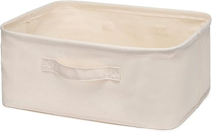 Decorative Basket Rectangular Fabric Storage Bin Organizer Basket by YONBEN