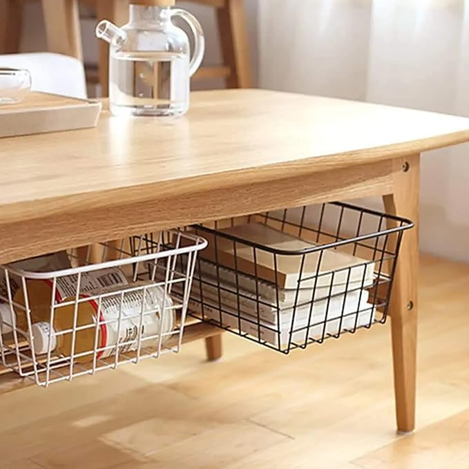 15.2" Metal Wire Baskets for Organizing 6 Pack, Household Pantry Storage - Image 7