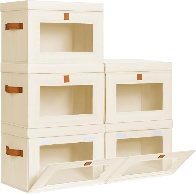 Homsorout Medium Fabric Storage bins by Homsorout