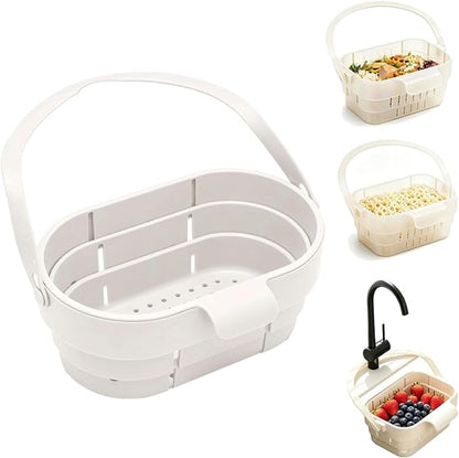 Stretchable Foldable Hanging Sink Strainer Basket by Unknown