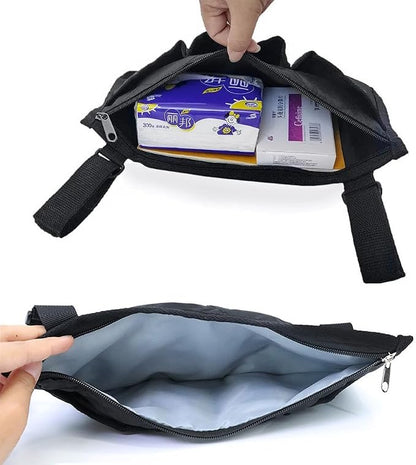 Bed Rails Bag with Cup Holder Phone Pouch 4 Pocket Storage Organizer Bag - Image 6