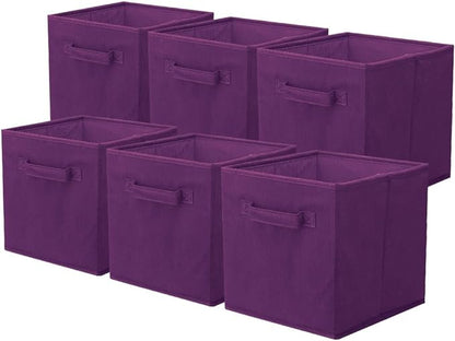 ShellKingdom Storage Bins, Foldable Fabric Storage Cubes And Cloth Storage by ShellKingdom