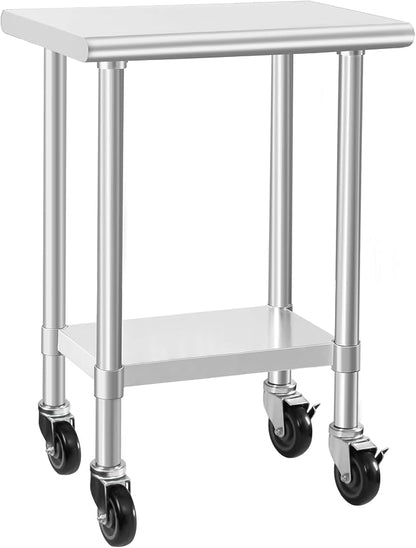 HARDURA Stainless Steel Commercial Table Prep & Work Table by HARDURA
