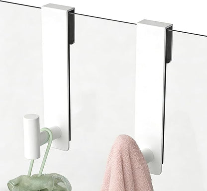 PMMASTO Shower Door Hooks, Extended Towel Hooks - Image 7
