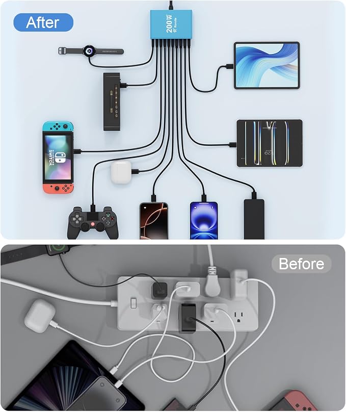 USB C Charging Station 10 Port - Image 6