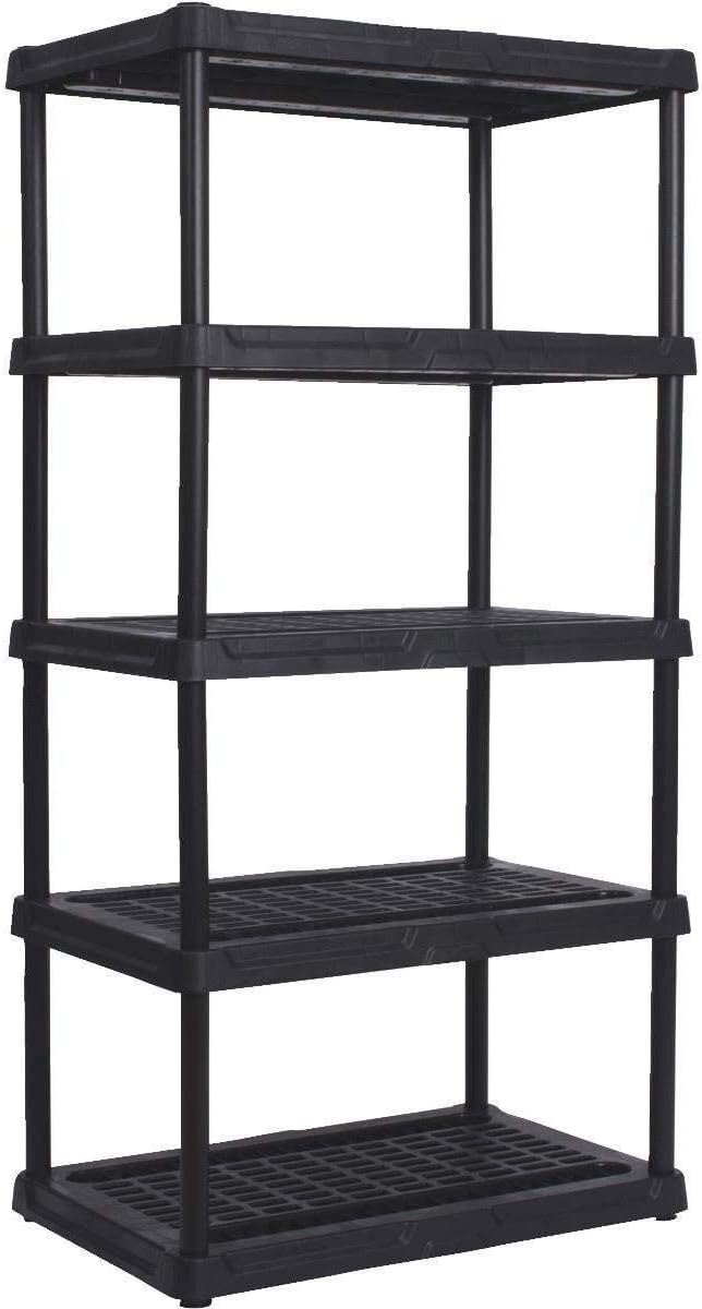5-Tier Ventilated Plastic Shelving by Unknown