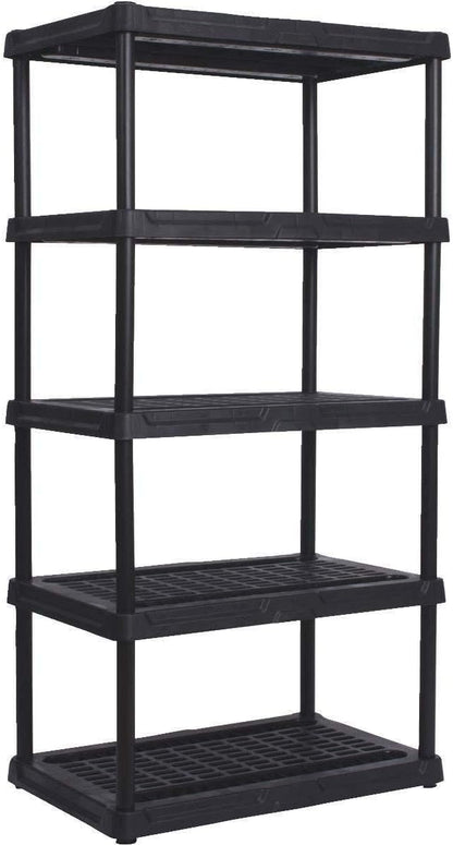 5-Tier Ventilated Plastic Shelving by Unknown