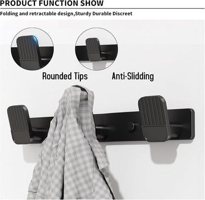 Coat Rack Wall Mount Coat Hooks - Image 4