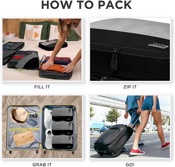 Medium Packing Cubes for Travel - Image 6