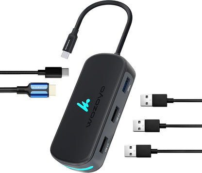 Type C 5 in 1 Wozoyo Docking Station by Wozoyo