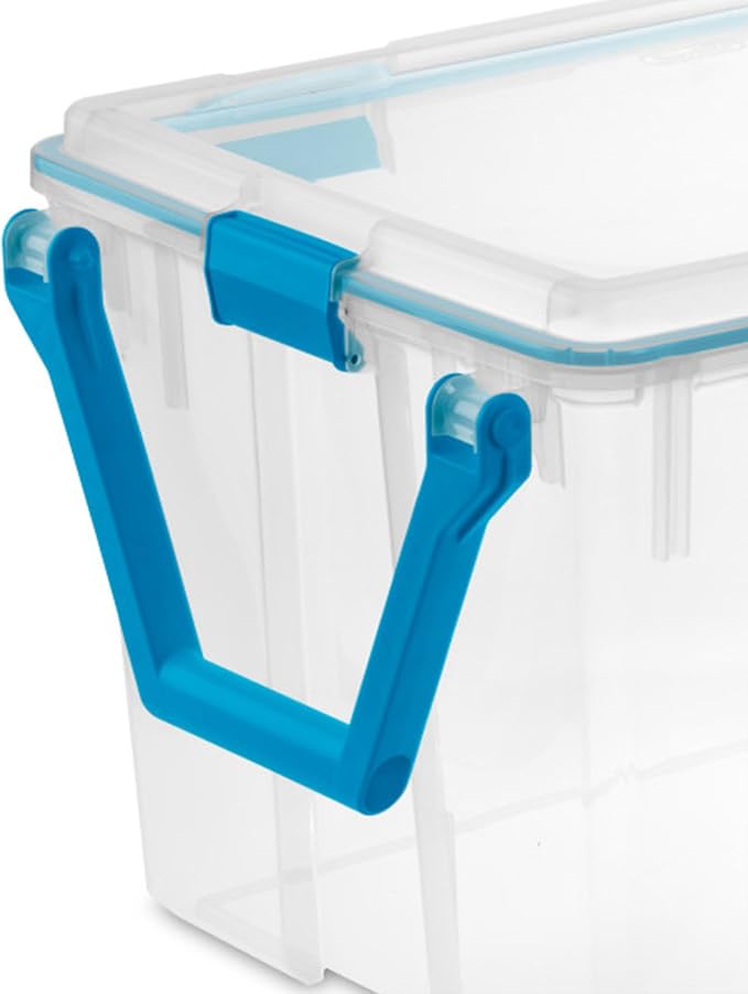 Sterilite 12-Pack Gasket Box, Weather-Resistant Storage Bins - Image 9