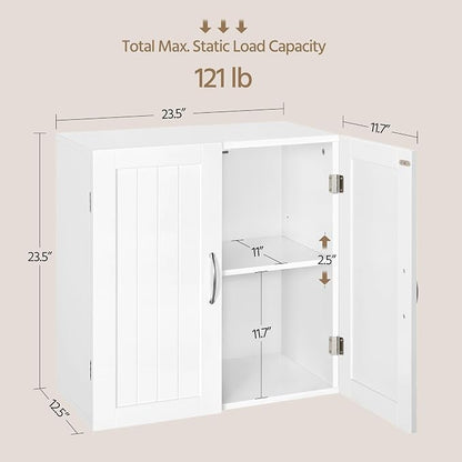 Yaheetech Wall Mounted Bathroom Storage Cabinet - Image 3