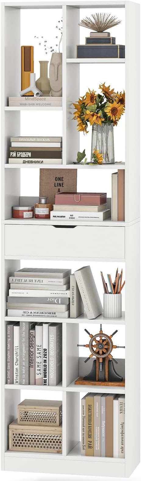 Tangkula 71” Tall Bookcase by TANGKULA