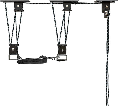 Teal Triangle Heavy Duty Elite Kayak Hoist, Easy-Lift Garage Pulley System - Image 8