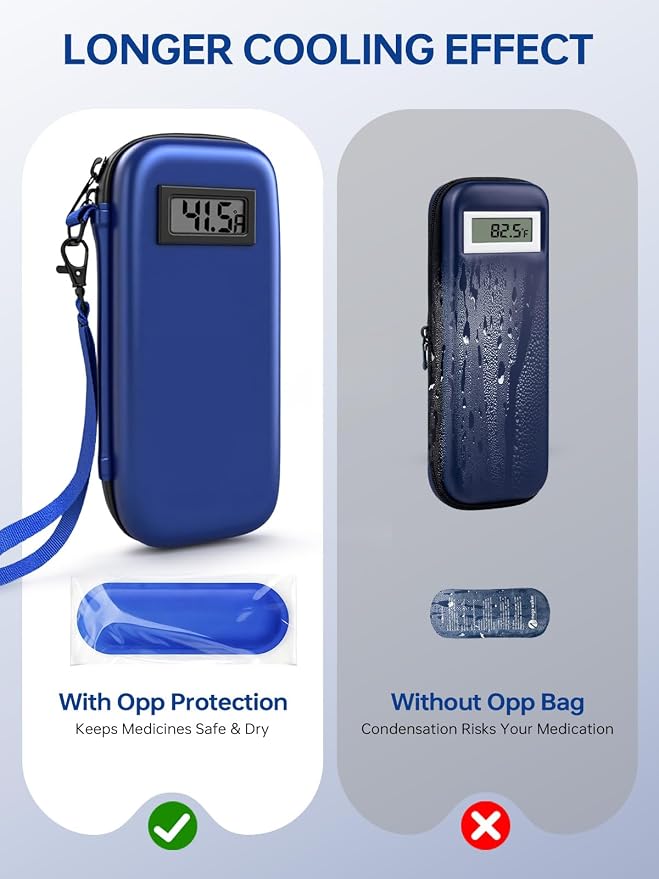 Insulin Cooler Travel Case: TSA Approved Medication Diabetic Cooler - Image 4