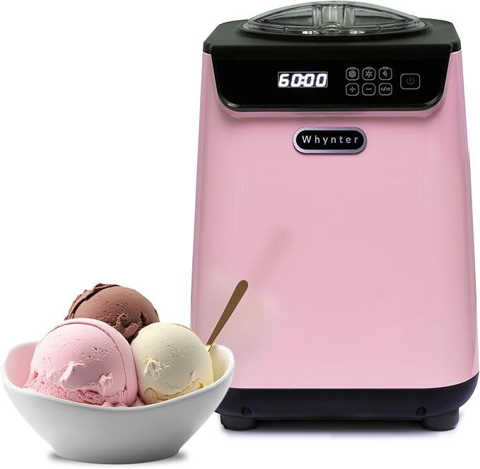 Whynter Ice Cream Maker Machine Automatic 1.28 Qt Upright by Whynter